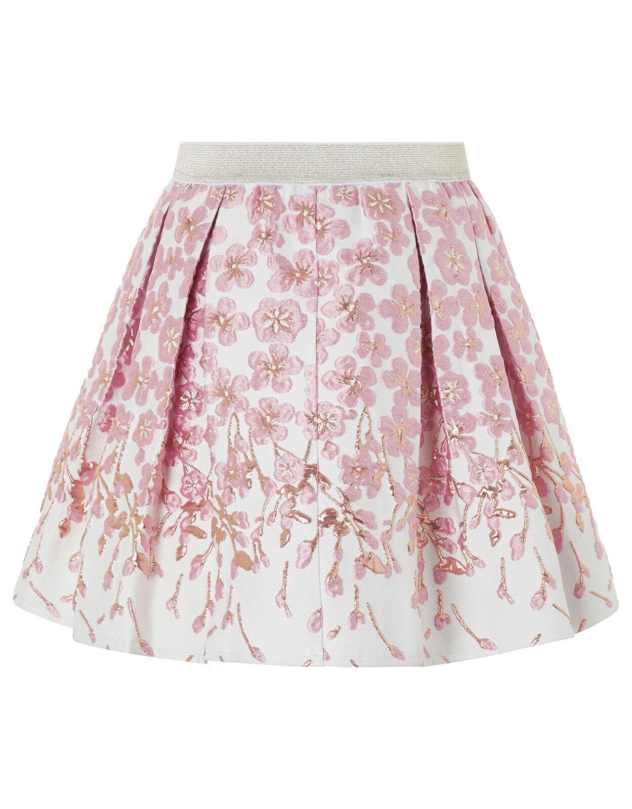 Petal Jacquard Skirt